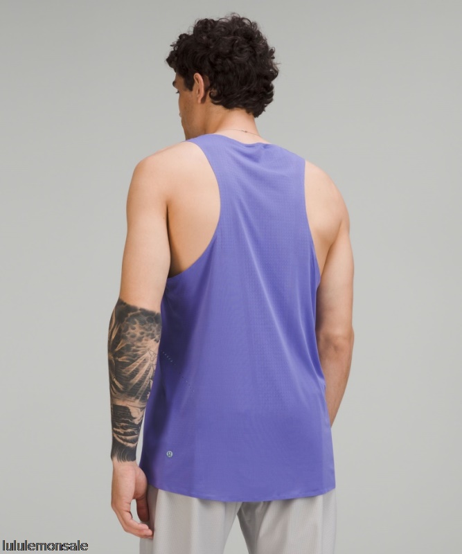 Lululemon Deutschland DELULU991 | Lululemon Deutschland Belastet Indigo Schnell Und Kostenlos Singlet